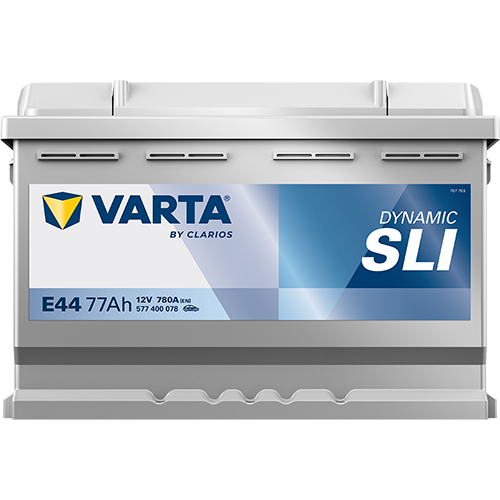 VARTA E44 Silver Dynamic 12V 77Ah 780A Autobatterie 577 400 078