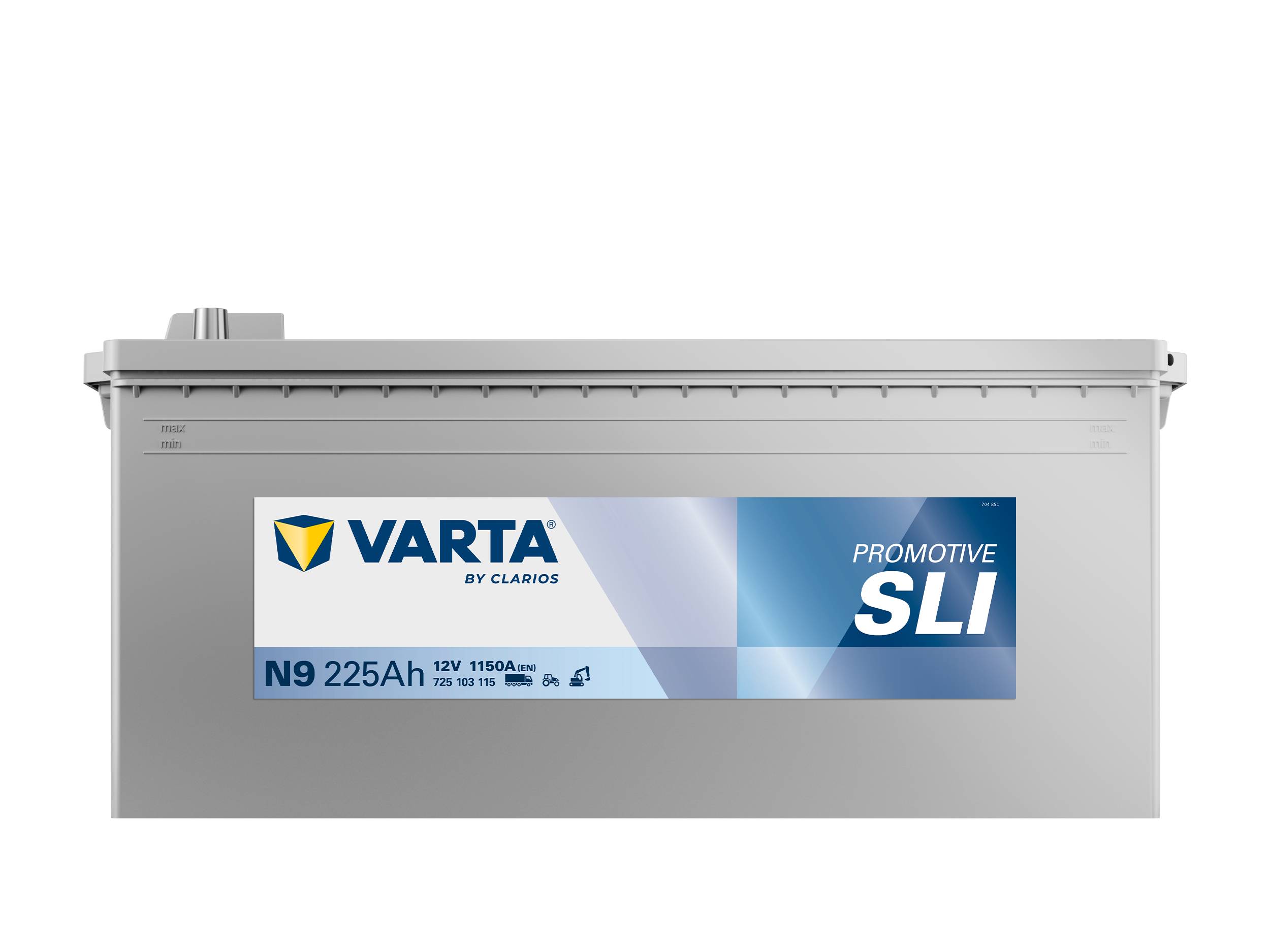 VARTA N9 ProMotive Super Heavy Duty 12V 225Ah 1150A LKW Batterie 725 103 115