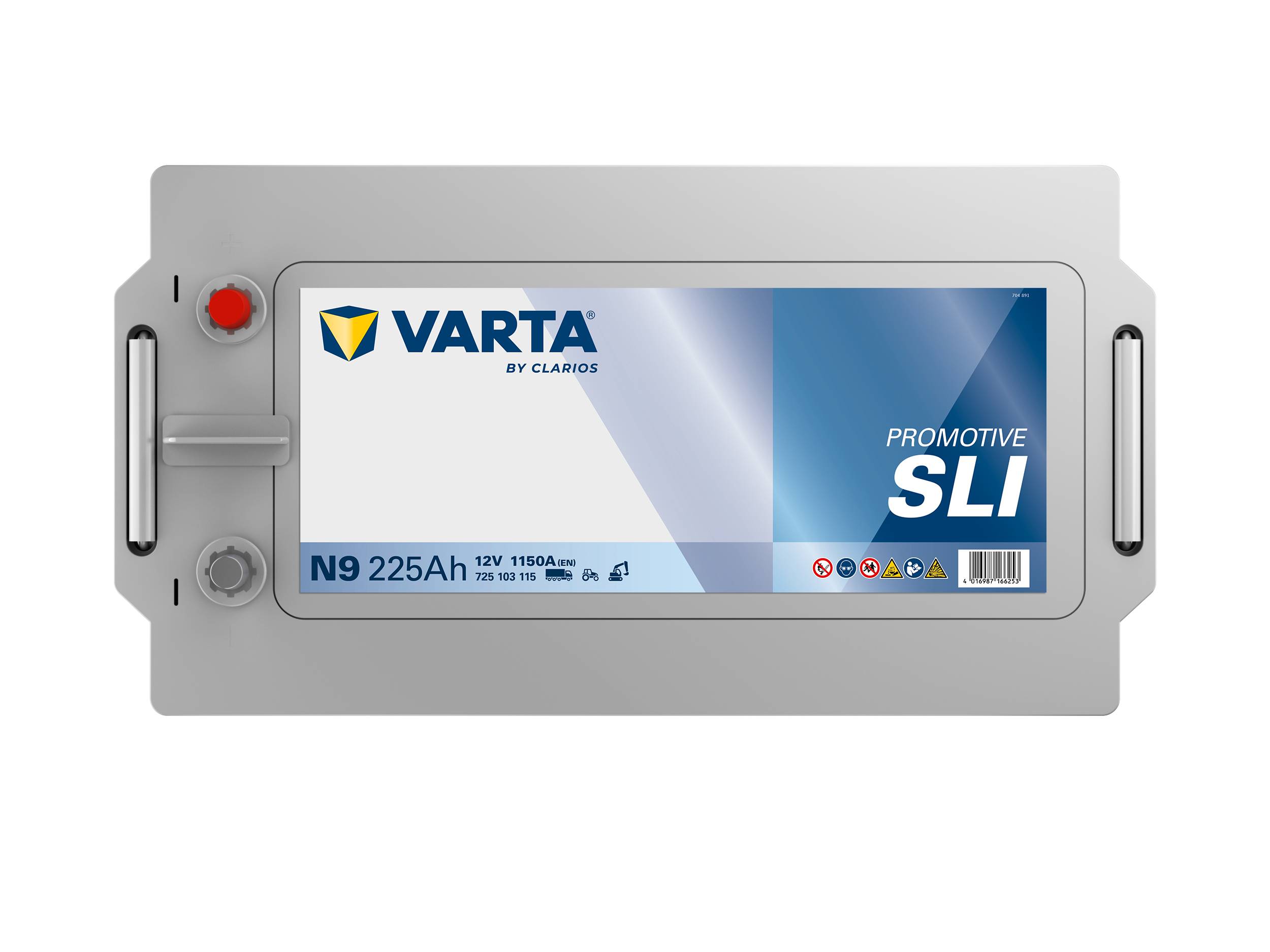VARTA N9 ProMotive Super Heavy Duty 12V 225Ah 1150A LKW Batterie 725 103 115