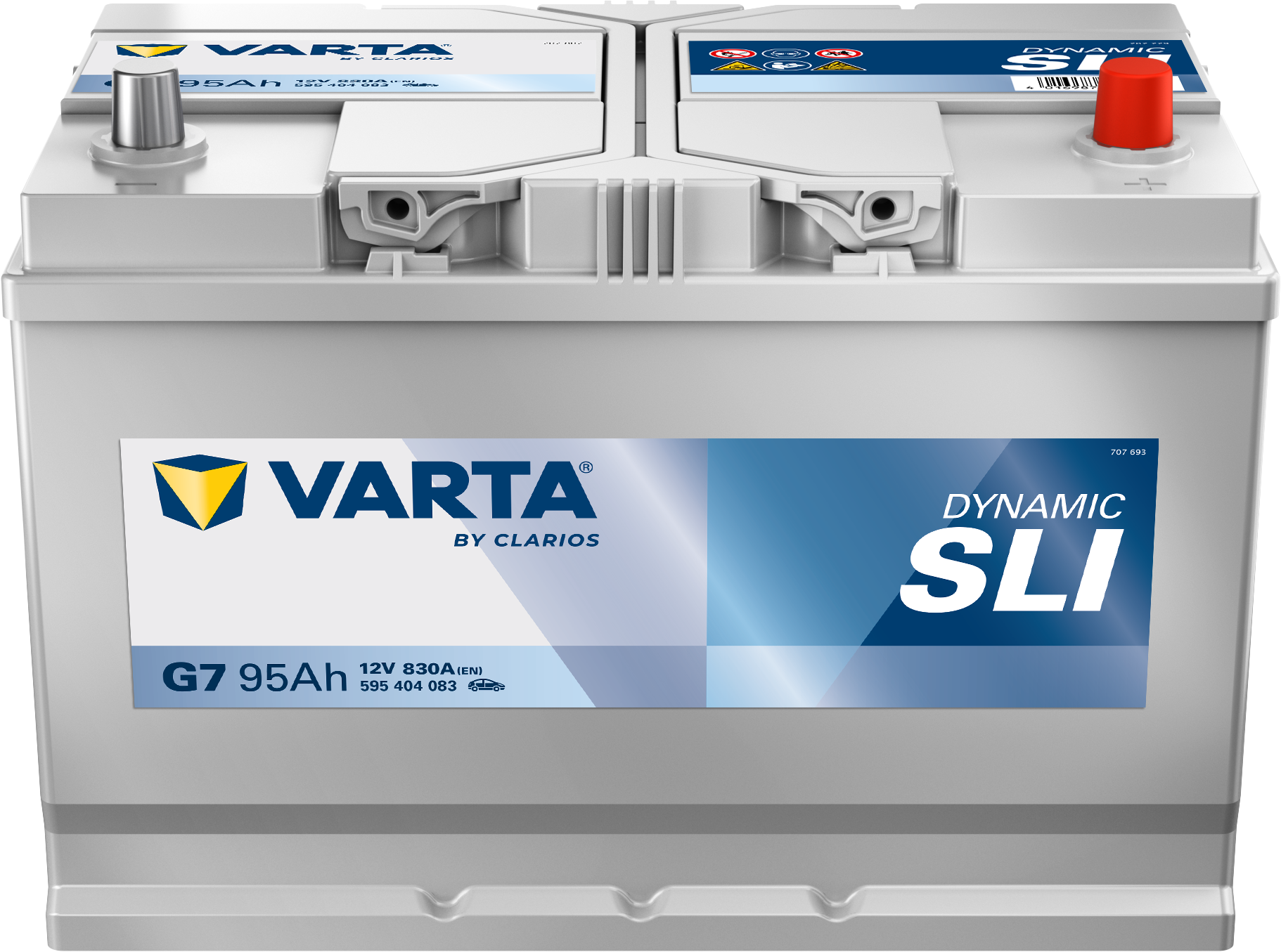 VARTA G7 Blue Dynamic 12V 95Ah 830A Autobatterie 595 404 083