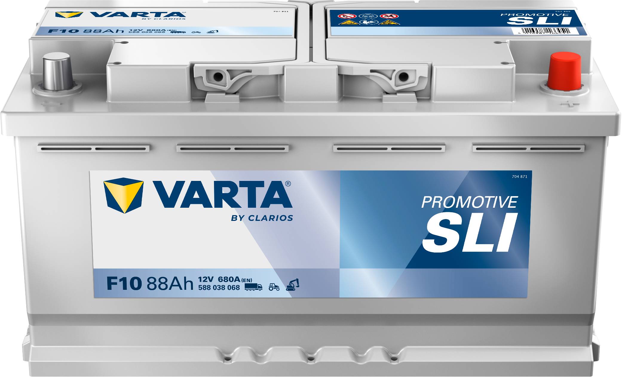VARTA F10 ProMotive Heavy Duty 12V V 88Ah 680A LKW Batterie 588 038 068