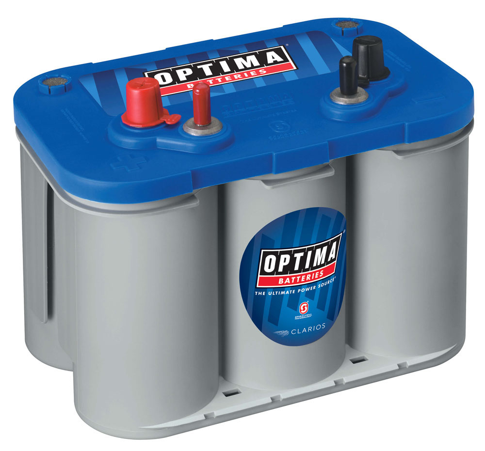 Optima BT DC - 4.2 Blue Top 12V 55Ah, AGM Bootsbatterie
