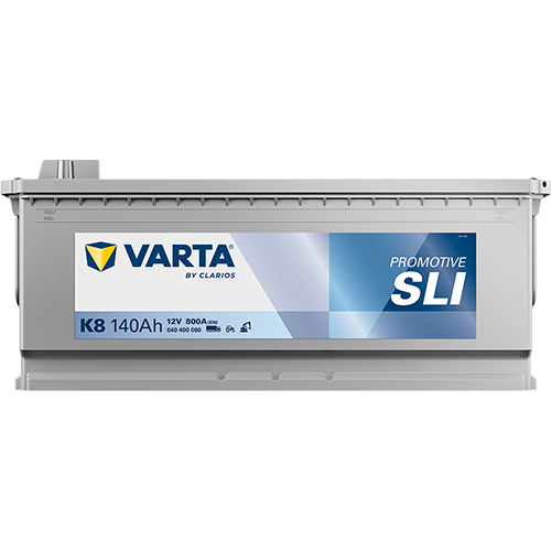 VARTA K8 ProMotive Super Heavy Duty 12V 140Ah 800A LKW Batterie 640 400 080