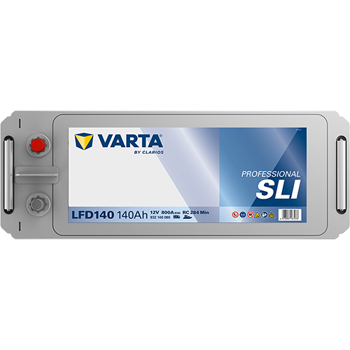 Varta LFD140 Professional Dual Purpose Versorgungsbatterie 12V 140Ah 800A