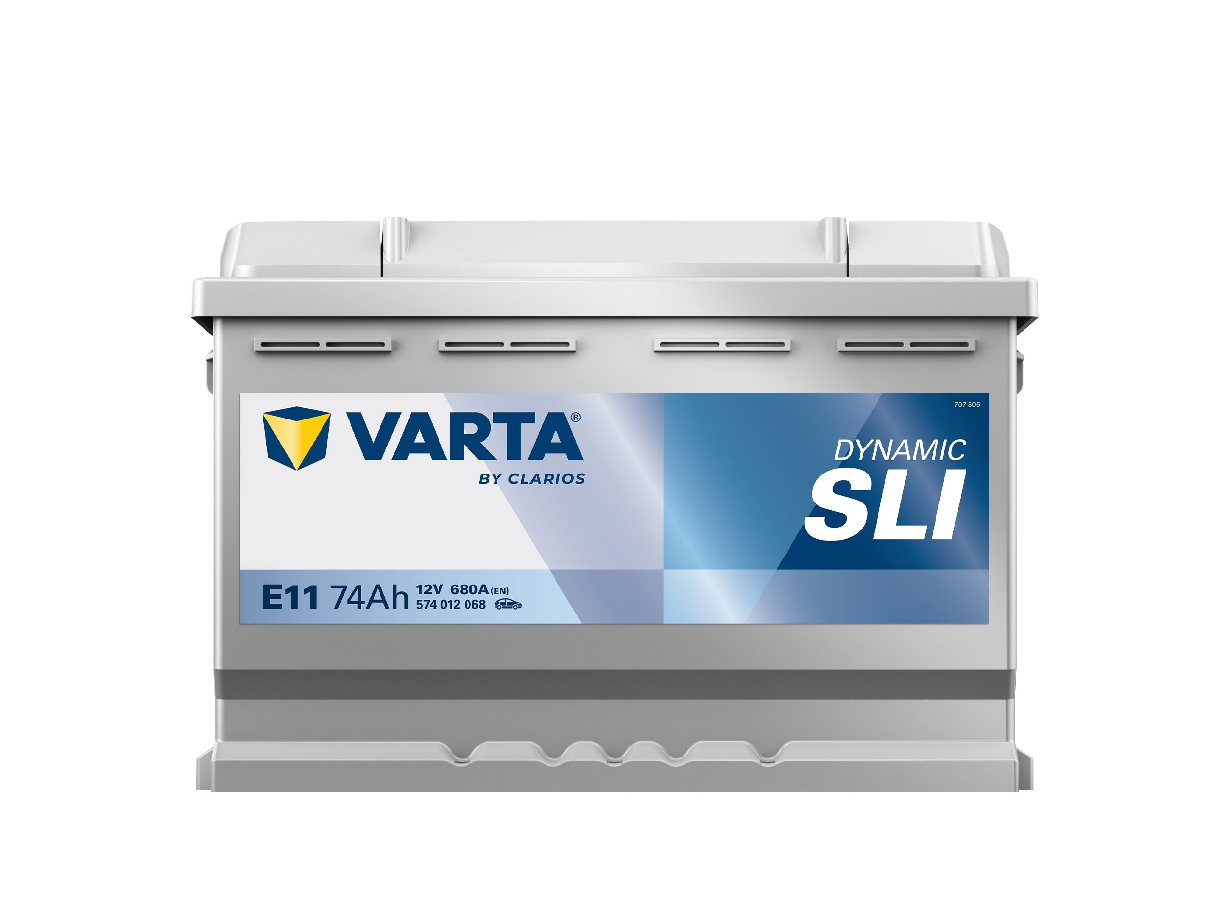 VARTA E11 Blue Dynamic 12V 74Ah 680A Autobatterie 574 012 068