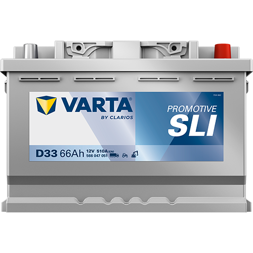 VARTA D33 ProMotive Heavy Duty 12V 66Ah 510A LKW Batterie 566 047 051